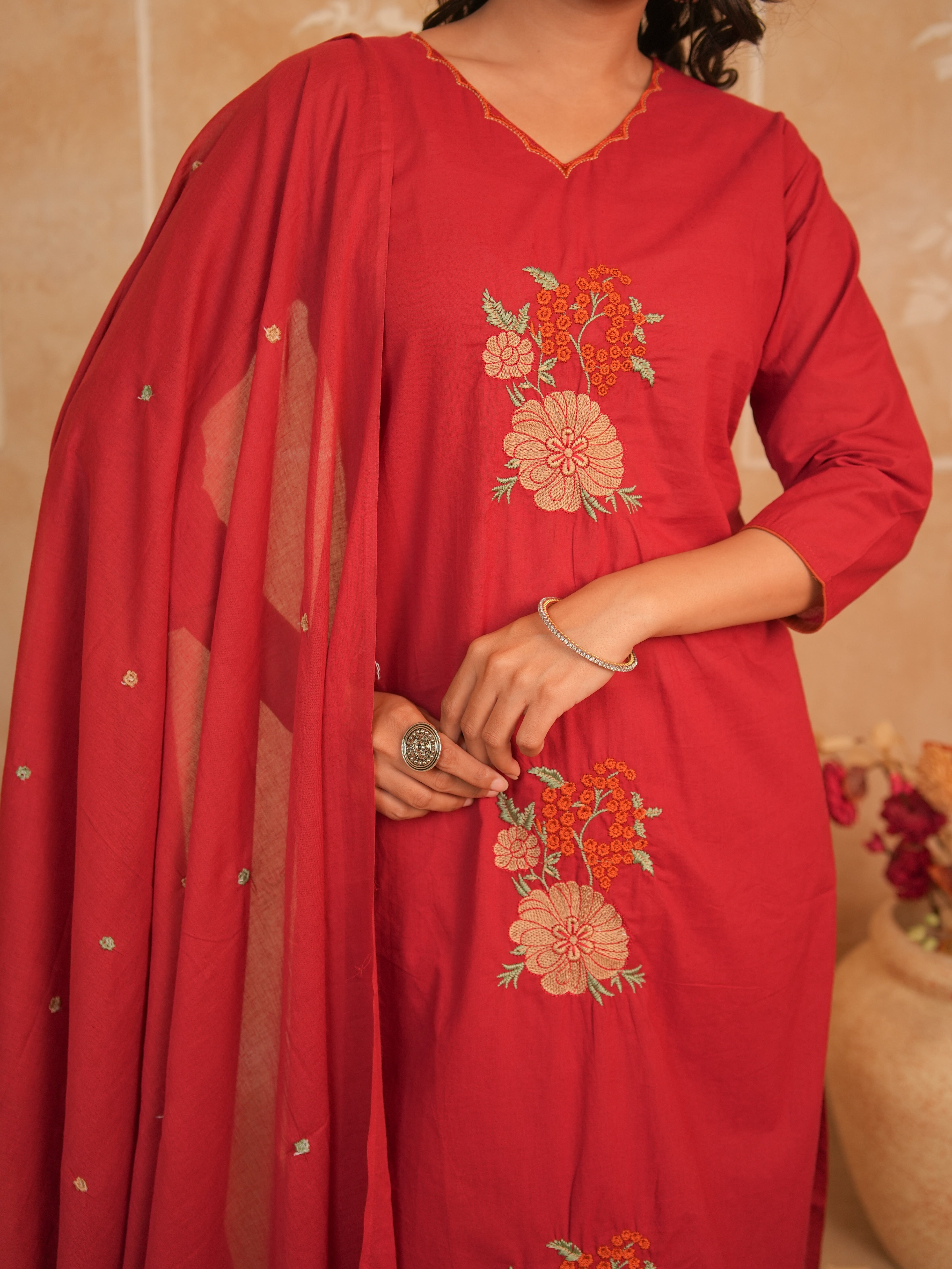 Embroidered Cotton